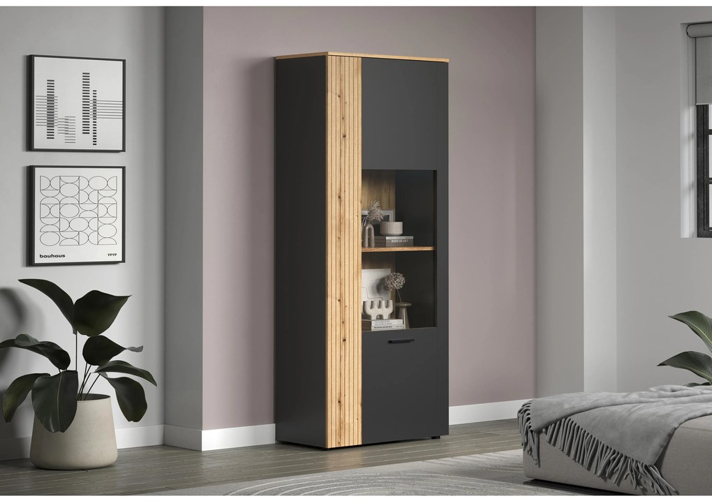 Vitrin Esferas 1 (grafit + evoke tölgy) . 1116828