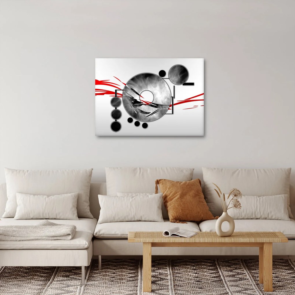 Absztrakt kép (70x50 cm)