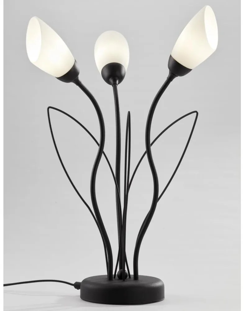 Jupiter 2065 - Asztali lámpa GLORIOSA 3xG9/14W/230V fekete