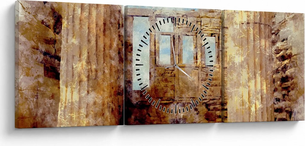 Kép - Érechthéion, Athens, görögország (órával) (90x30 cm)