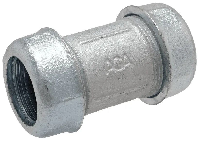 AGA OK toldó idom, acél és PE-csőhöz, 1”