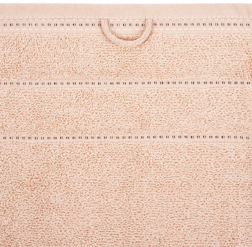 Törölköző BARBARA 50x90 cm bézs, 100% pamut