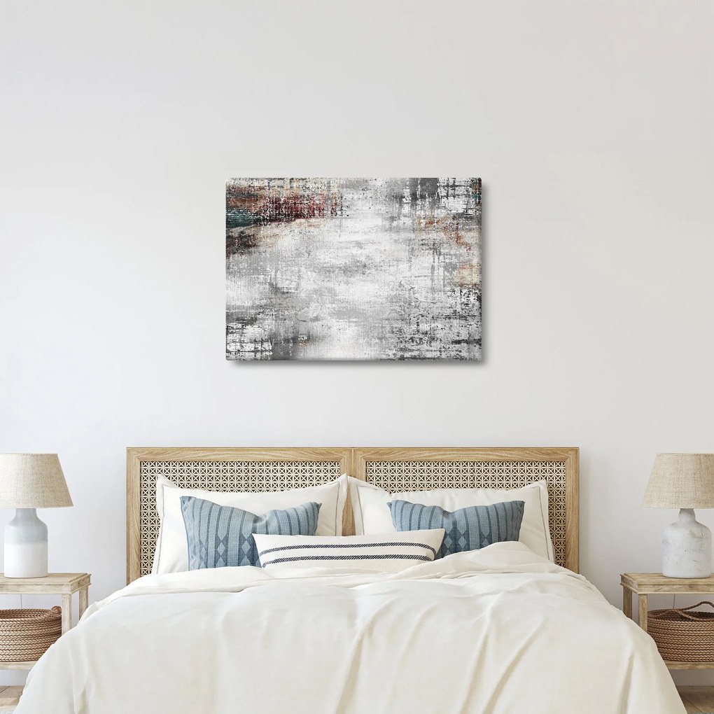 Kép - Absztrakt texturált vászon (70x50 cm)