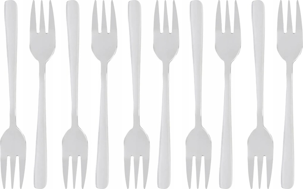 Villa Készlet 10db-os Vienna ezüst 14,8cm Homla HoReCa