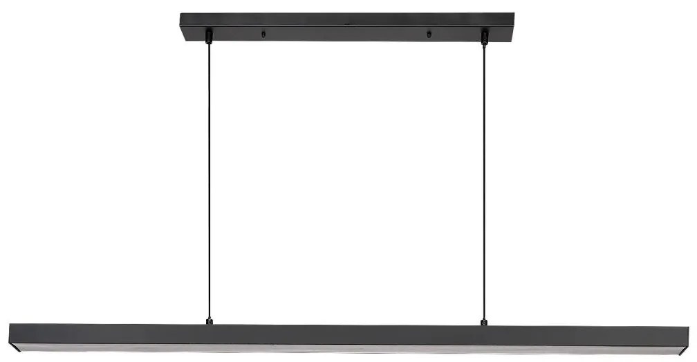 Rabalux 72128 - LED Csillár zsinóron TARIQ LED/30W/230V 4000K fekete 72128