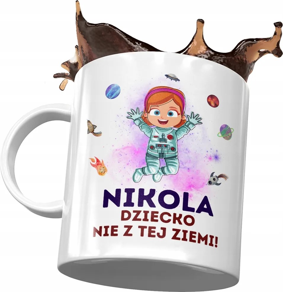 Nikola Születésnapi Bögre Névnapi Ajándék Nyomtatott Fotóval