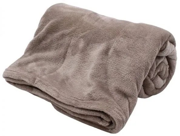 Karácsonyi polár takaró - szürke - 200x150 cm