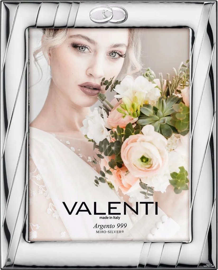 Esküvői képkeret 15x20 cm ajándékba