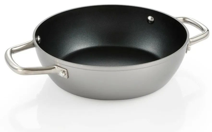 Tescoma GrandCHEF+ mély serpenyő, 24 cm átmérőjű,2 fogantyúval, 24 cm átmérőjű