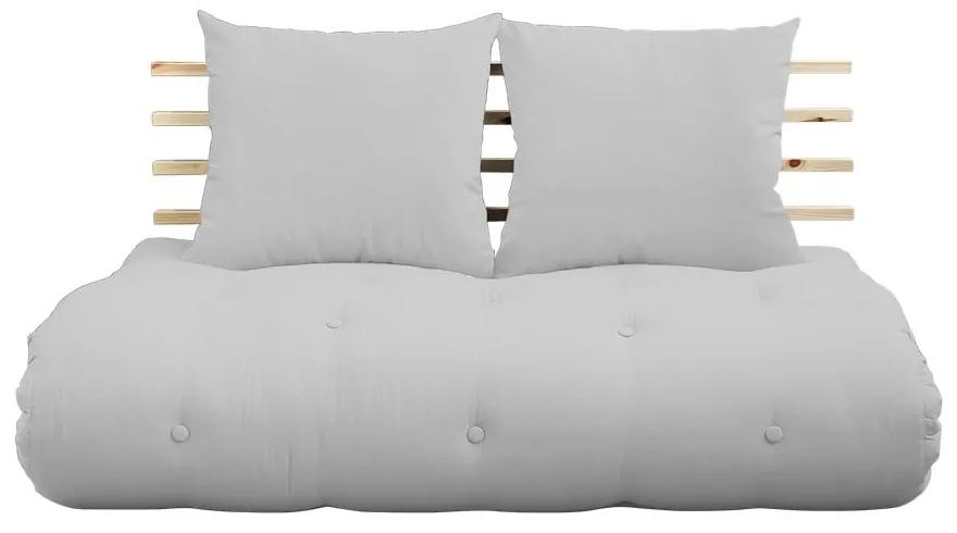 Shin Sano Natural/Light Grey kinyitható kanapéágy - Karup Design