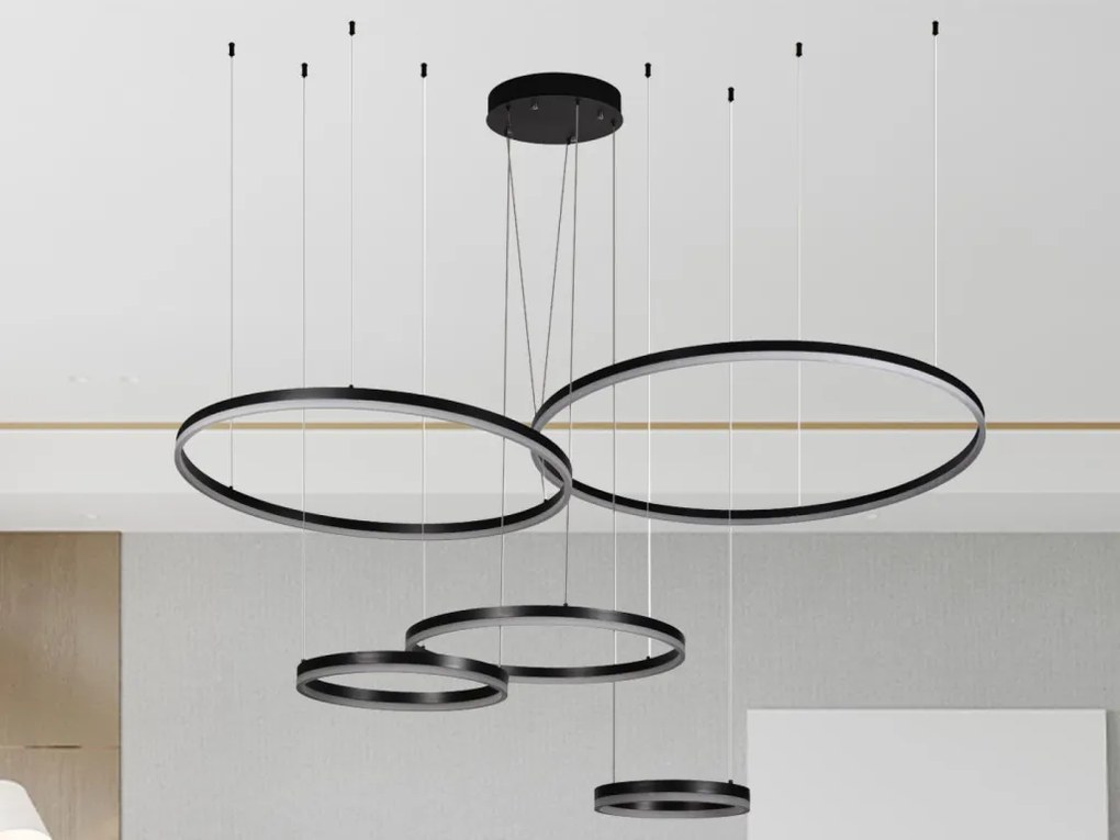 NEDES J4372-B Modern Led Függesztett Lámpa IP20