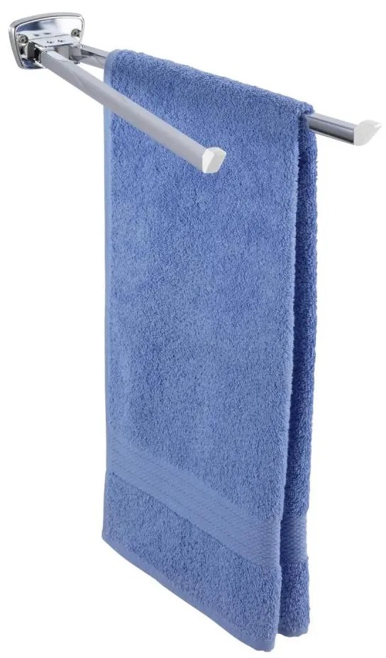 WENKO 17875100 - Törölközőtartó BASIC 42x8 cm rozsdamentes acél/ezüst