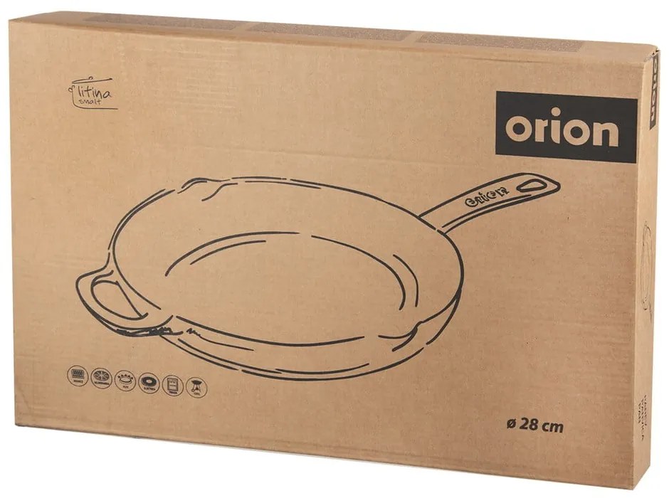 Öntöttvas serpenyő ø 28 cm LITINA SMALT – Orion