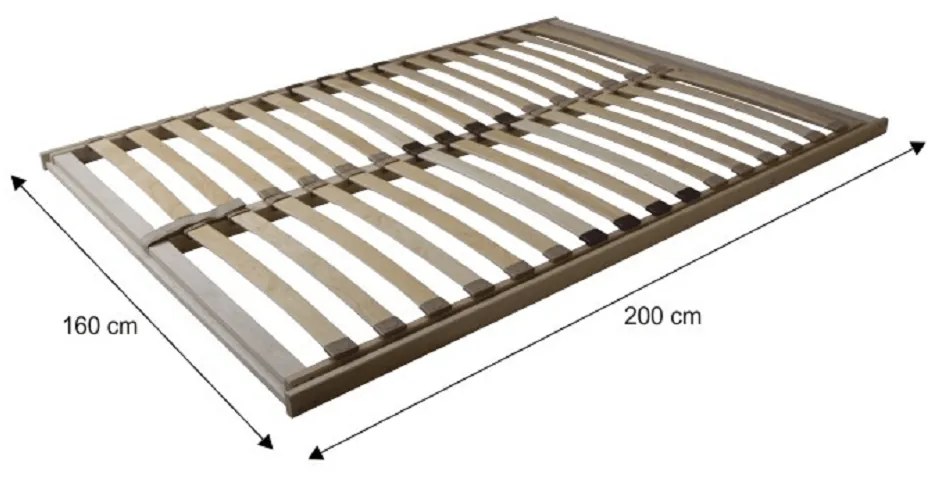 Nyitható ágyrács 160 cm Basilico . 1015573