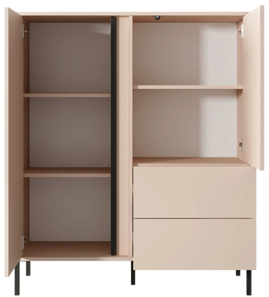 Komód Danton 2D2S (bézs). 1071343