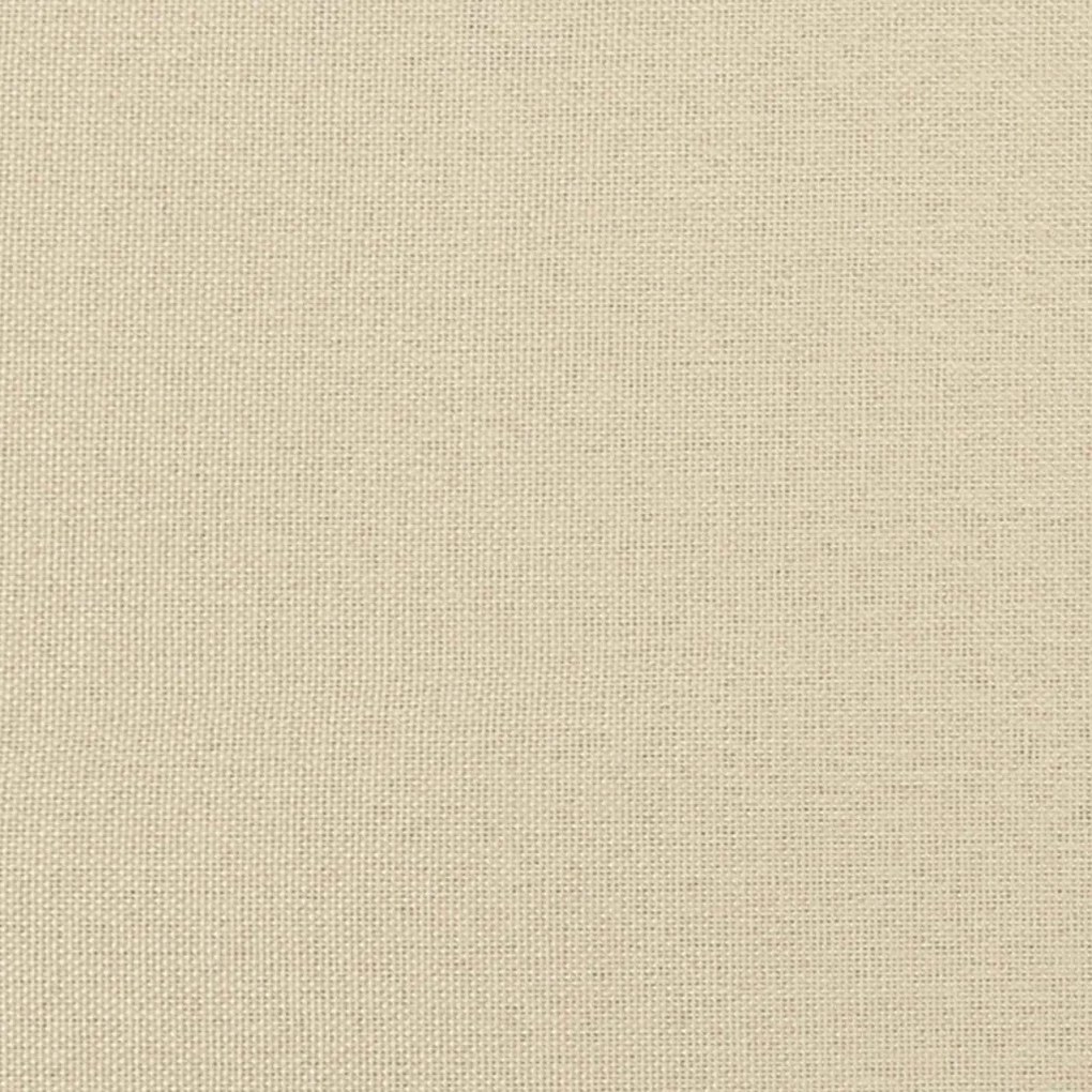 vidaXL forgatható íróasztali szék 54 x 58 x 90 cm Krémszínű Szövet