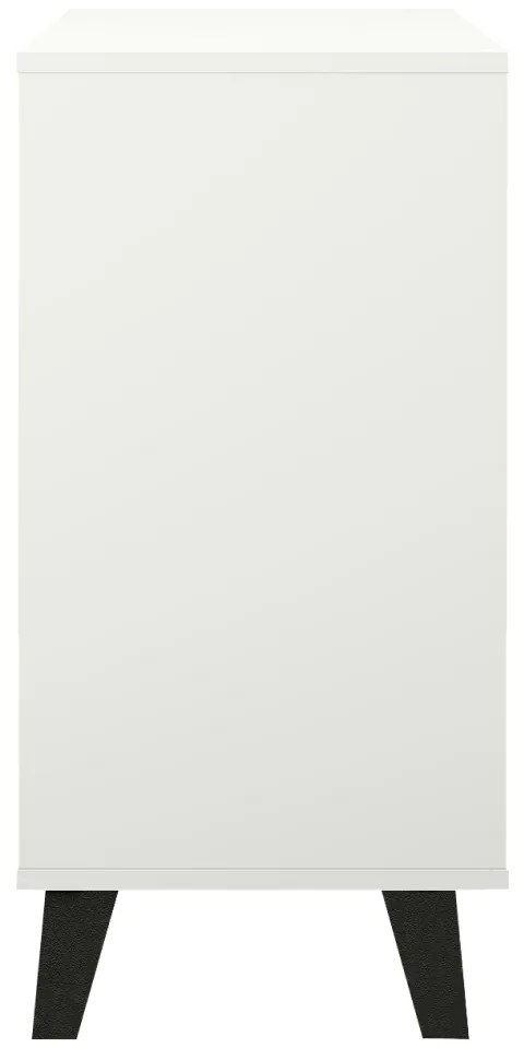 BOGAN 1D3S komód, fehér