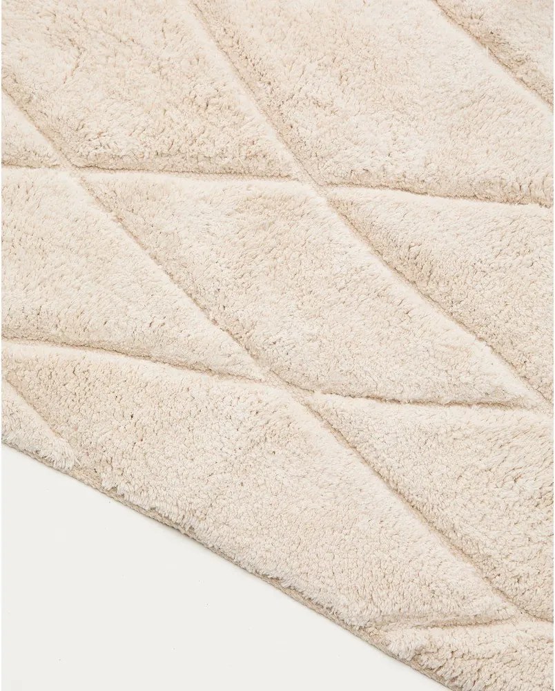 Bézs fürdőszobai kilépő 50x70 cm Nyana – Kave Home