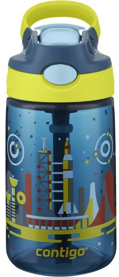 Contigo Gyermekpalack Gizmo Flip 420 ml Blue Nautical Space