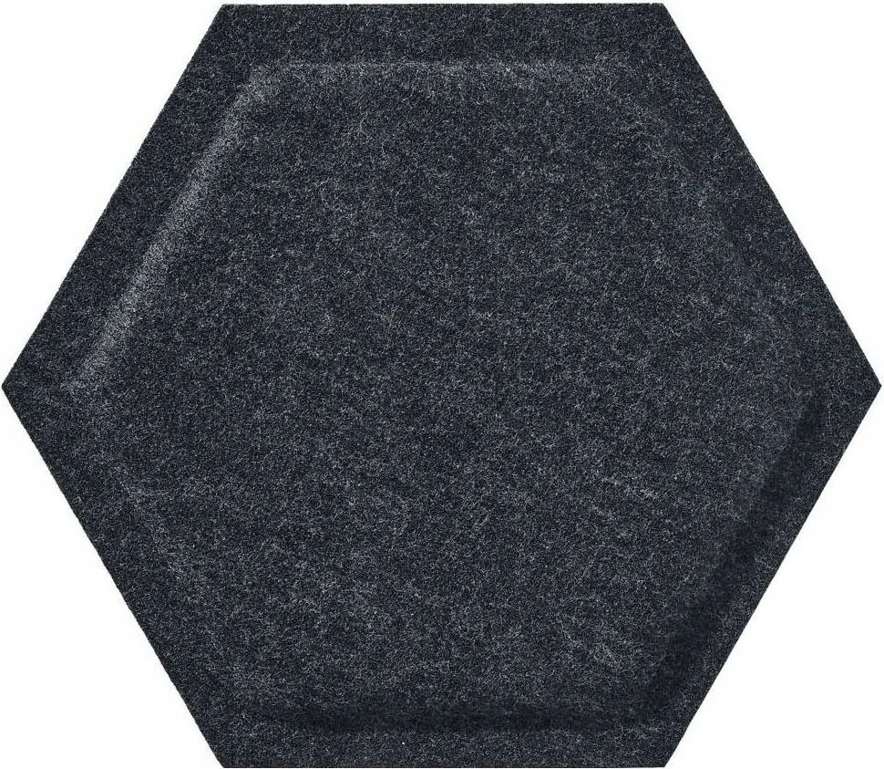Filc Falpanel Akusztikus Hex Kocka Méhsejt 30X26 CM