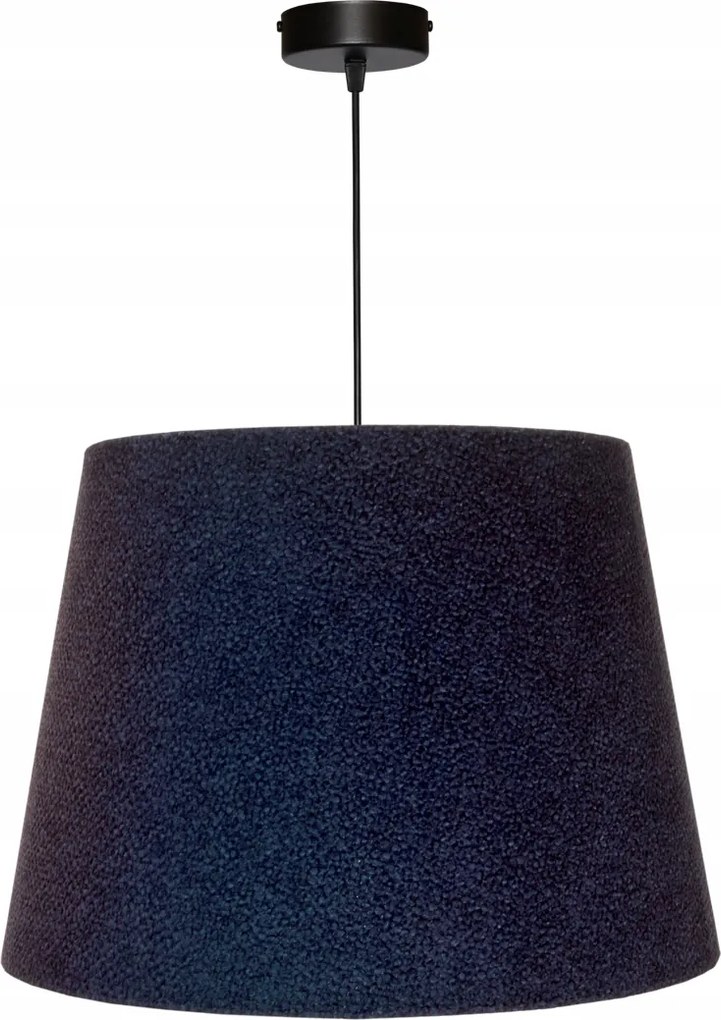 Függőlámpa E27 sötétkék arany Lámpabúra Kúp 34x44 h29 Arezzo