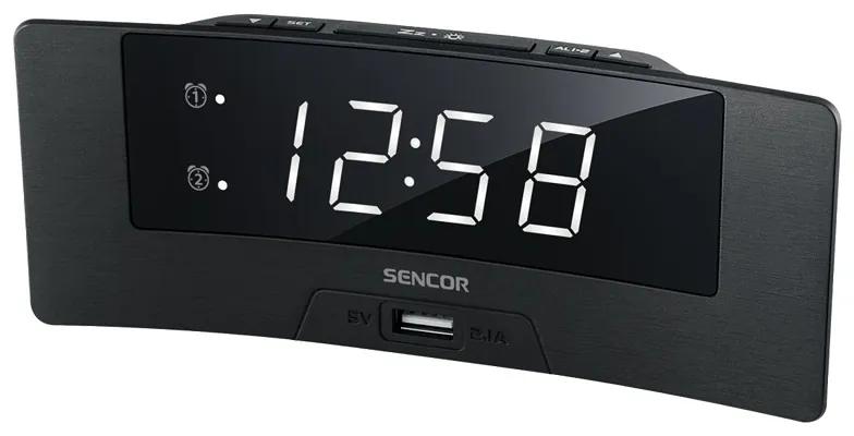 Sencor SDC 4912 WH digitális ébresztőóra