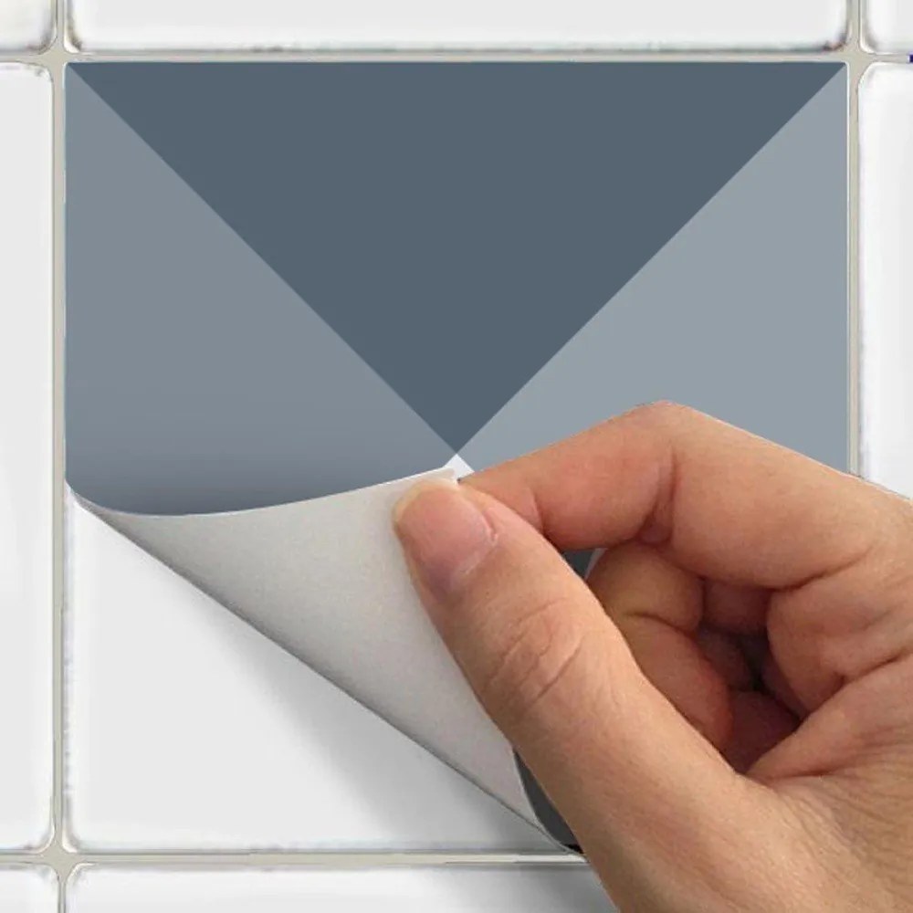 Azulejos Shades 24 részes dekorációs falmatrica szett, 15 x 15 cm - Ambiance