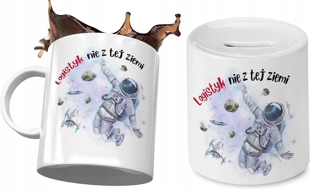 Logisztikai szett Bögre Ajándék persely fényképes nyomtatással