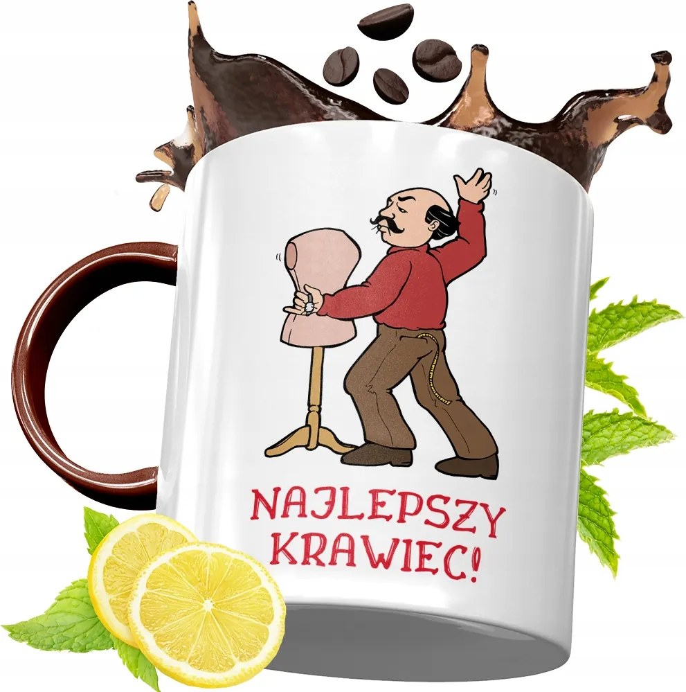 Bordó Bögre Szabónak Születésnapi Ajándék fényképes nyomtatással