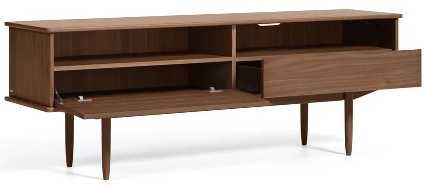 Carolin TV-állvány diófa dekorral - Kave Home