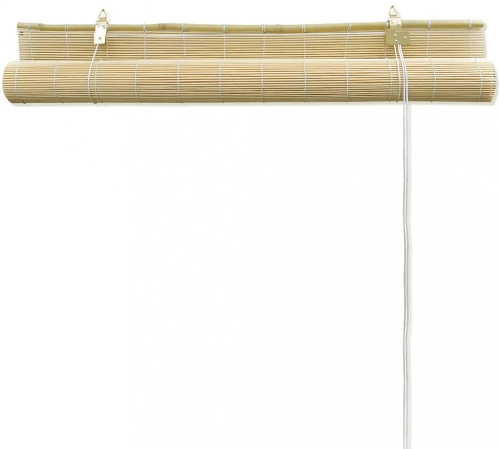 természetes színű bambuszroló 80 x 220 cm