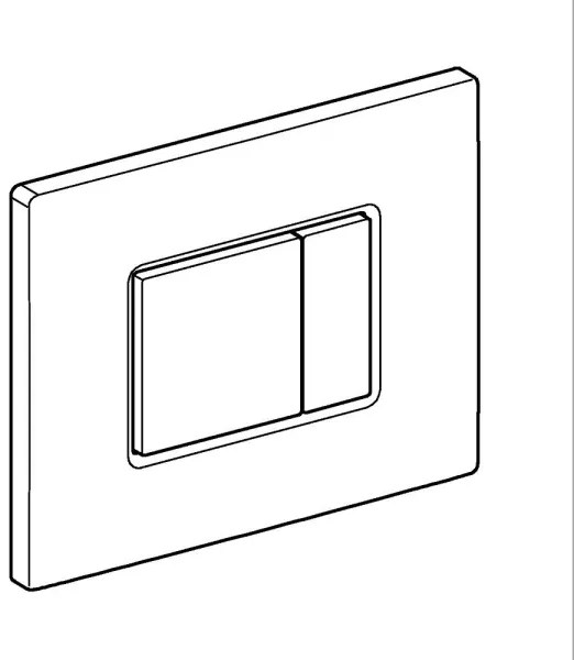 GROHE 38966SH0 - EVEN vezérlőgomb 156 × 197 mm, fehér