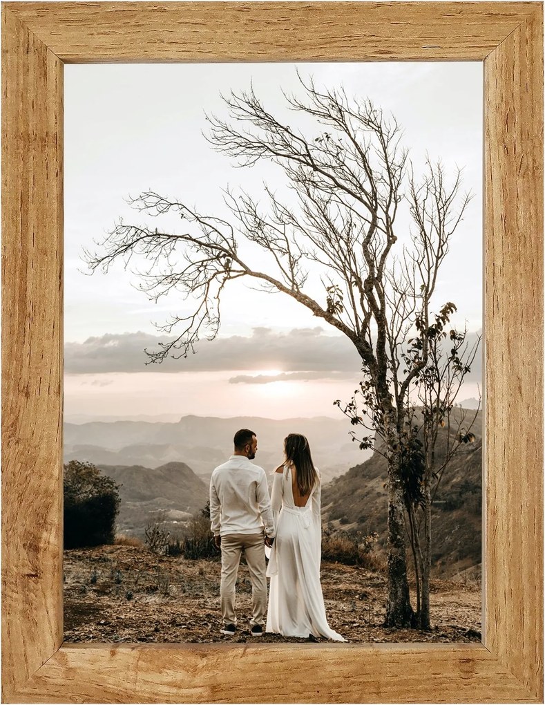 Képkeret oklevél 13x18 Italia Wotan tölgy