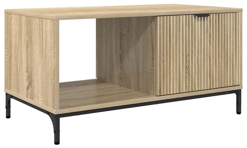 Dohányzóasztal sonoma tölgy 90 x 49 x 46 cm Faanyag