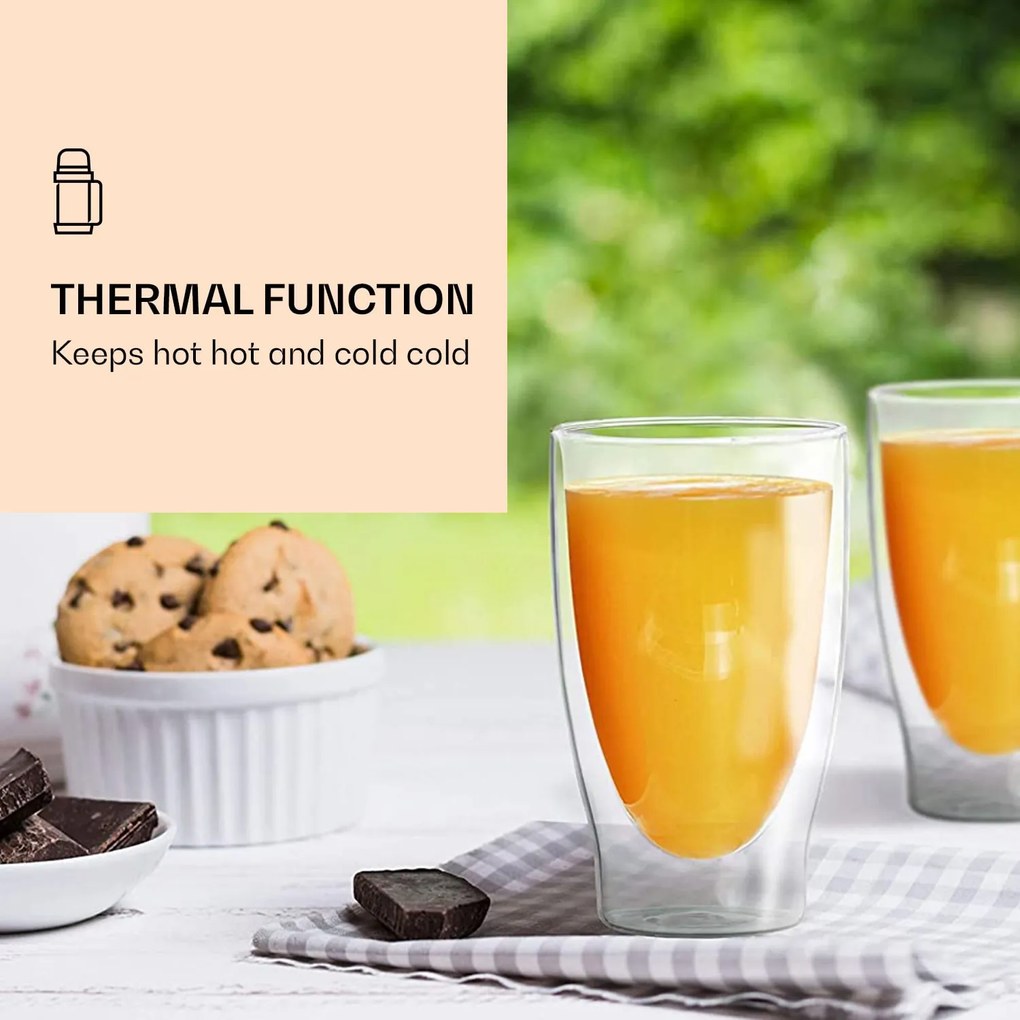 Feelino DUOS, duplafalú pohár, 400 ml