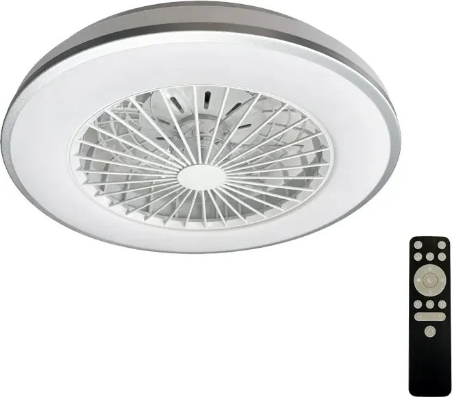 LED mennyezeti lámpa OPAL + mennyezeti ventilátor + távvezérlő 48W - LCL6343