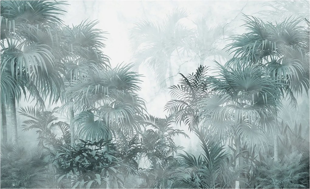 Flizelin fotótapéta Flizelin Design Egzotikus zöld 416x254