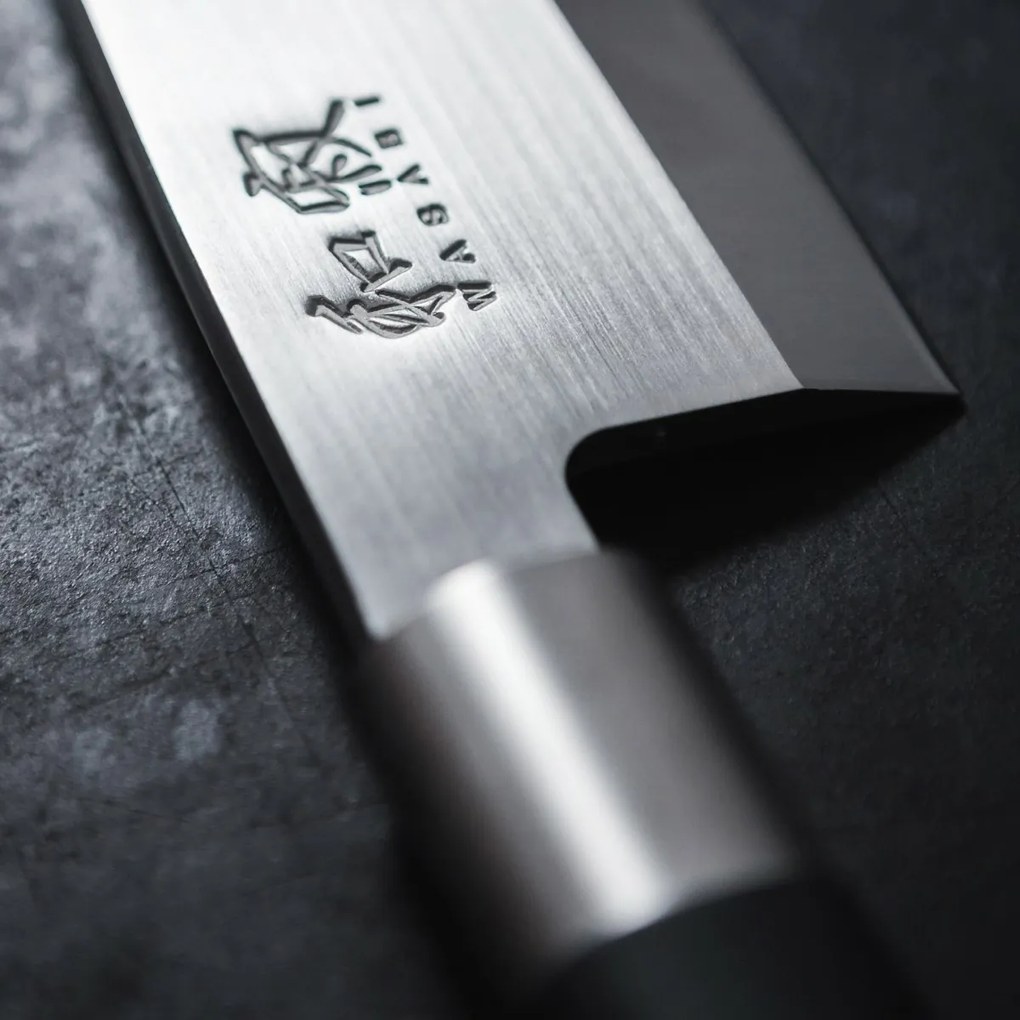 Kai Sada 3 kés Wasabi Black – univerzális kicsi,univerzális nagy és santoku