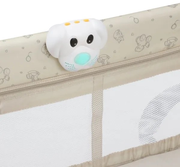 Lionelo - SVEN PLUS utazóágy bézs