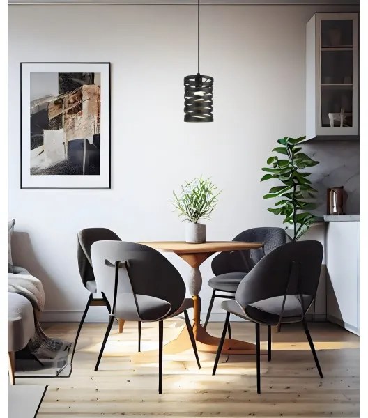 Eglo 99346 - Csillár zsinóron CREMELLA 1xE27/40W/230V