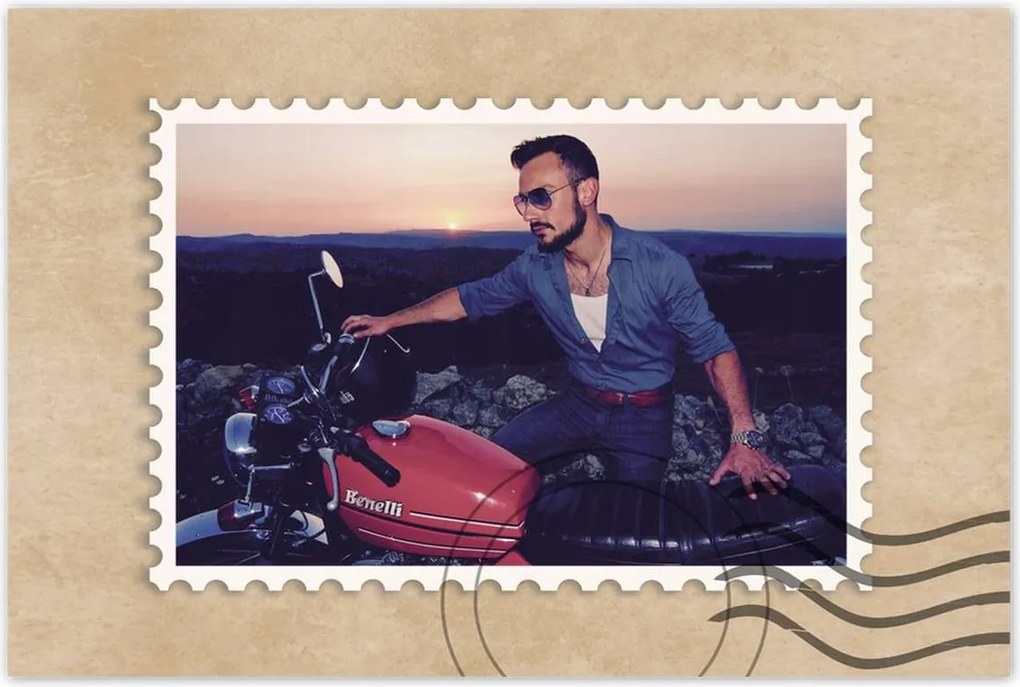 Poszterek 60x40 Motorkerékpár motor