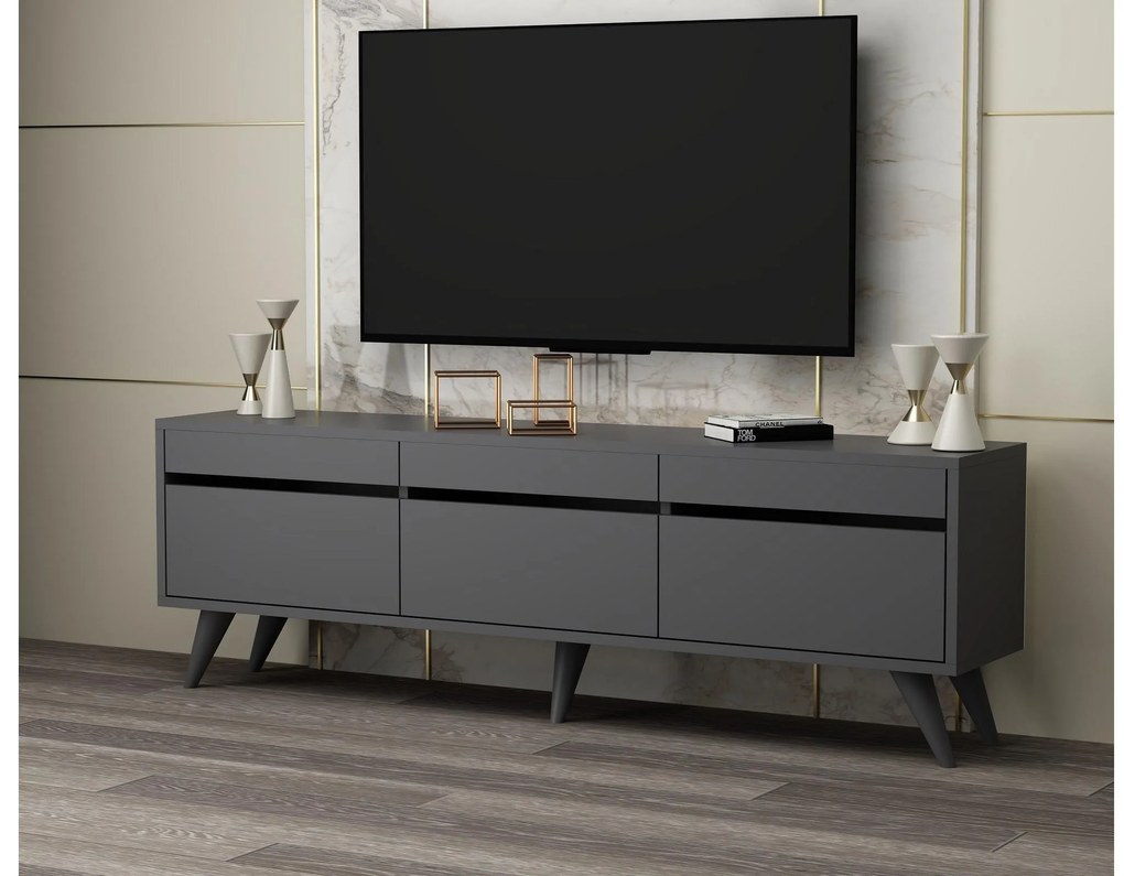 TV asztal/szekrény Siluke (antracit) . 1095240
