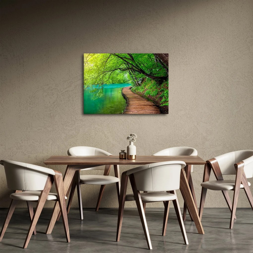 Kép - Plitvicei-tavak (70x50 cm)