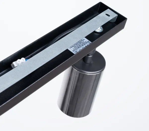 Sollux SL.1367 - Spotlámpa WINX 2xGU10/10W/230V fekete/króm