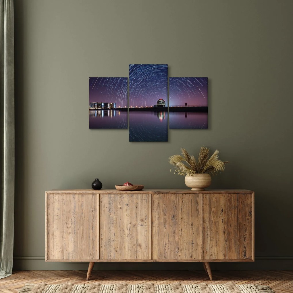 Egy éjszakai égbolt csillagokkal (90x60 cm)