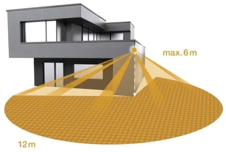 Steinel 068110 - LED reflektor érzékelős XLED PRO LED/20W/230V IP44 fekete