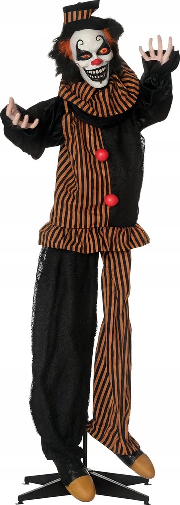Halloween bohóc figura 170 cm ijesztő dekoráció rendezvényre