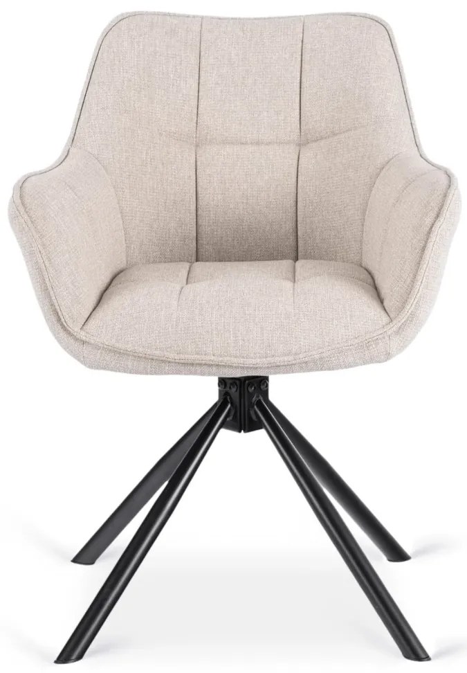 Krzesło Obrotowe PEONY 2 Beżowe