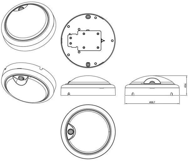 Philips PROJECTLINE LED 15W 230V IP54 fali lámpa érzékelővel