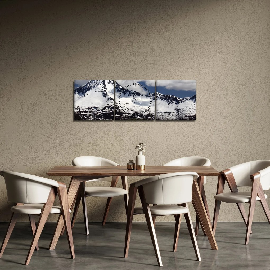Kép - Kenai Fjordok Nemzeti Park (órával) (90x30 cm)
